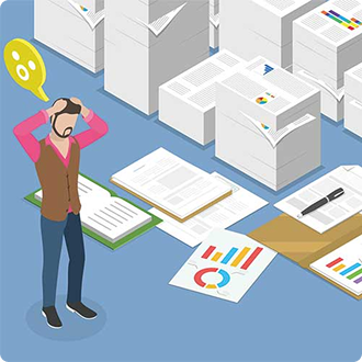 各種書類をゼロから作るのが大変